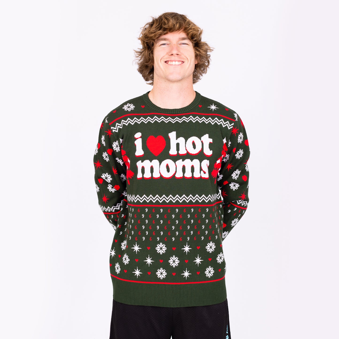 I Heart Hot Moms Sweater